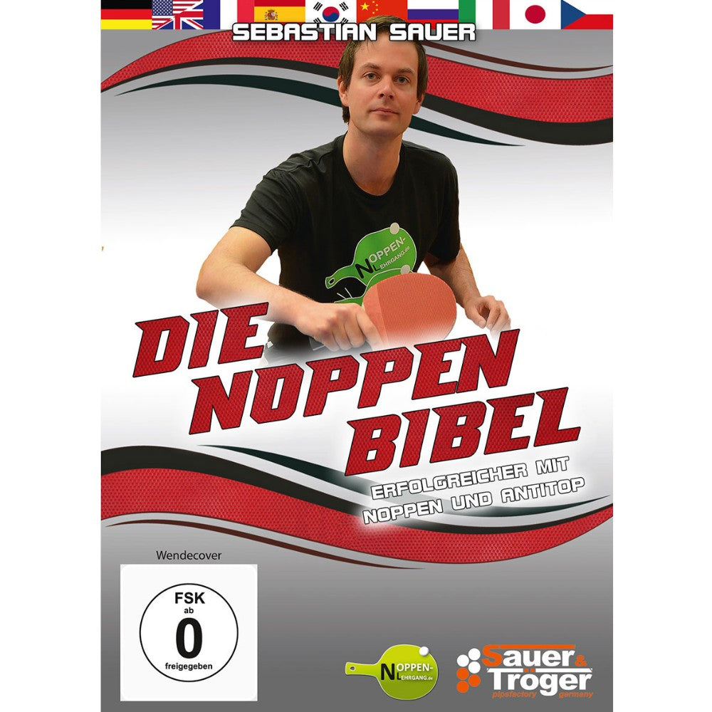 Noppenbibel DVD Tischtennis Lange Noppen Coaching Sauer & Tröger