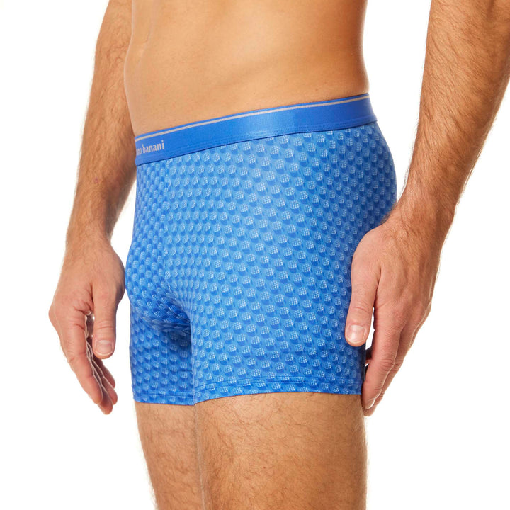 Noppen Unterhose Kornblau/Silber