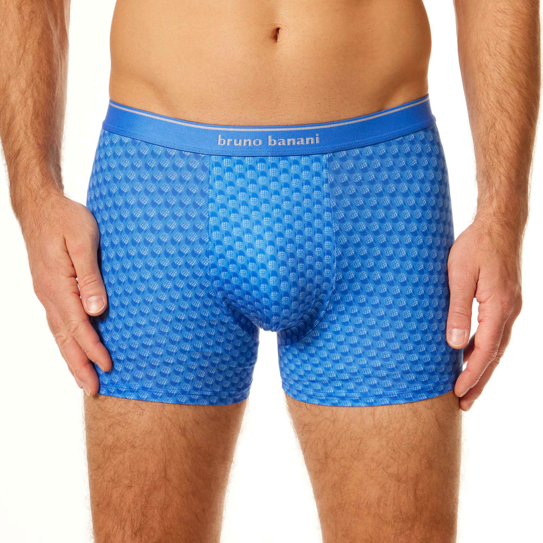 Noppen Unterhose Kornblau/Silber