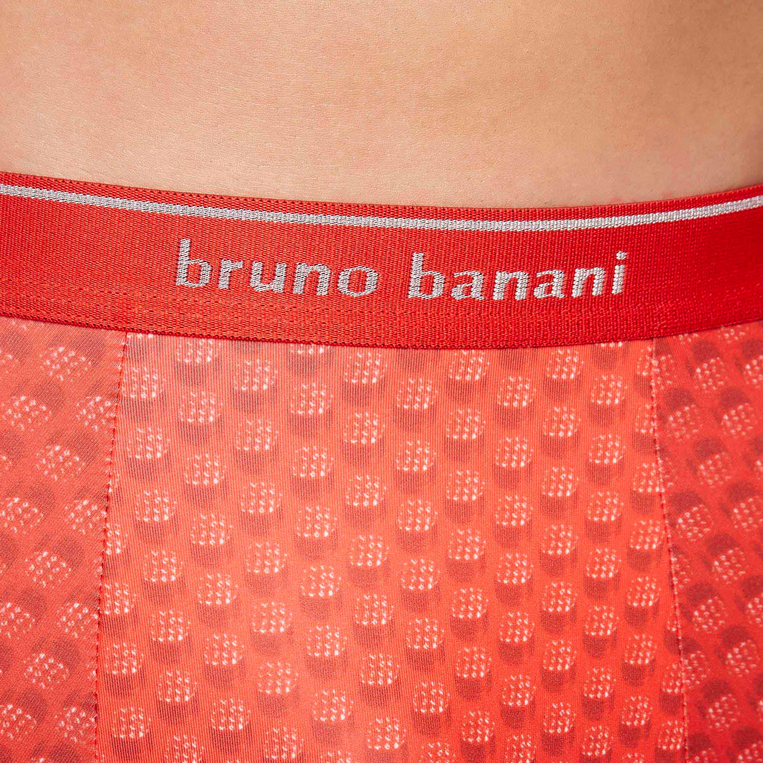 Pimpled underpants red/red