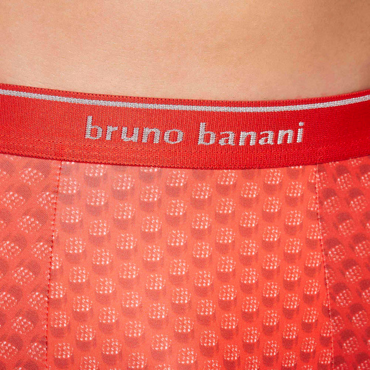 Pimpled underpants red/red