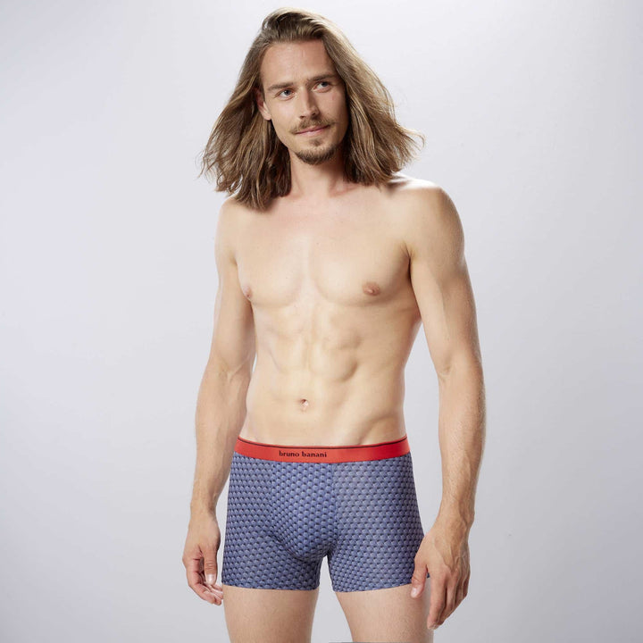 Pimpled underpants black/red