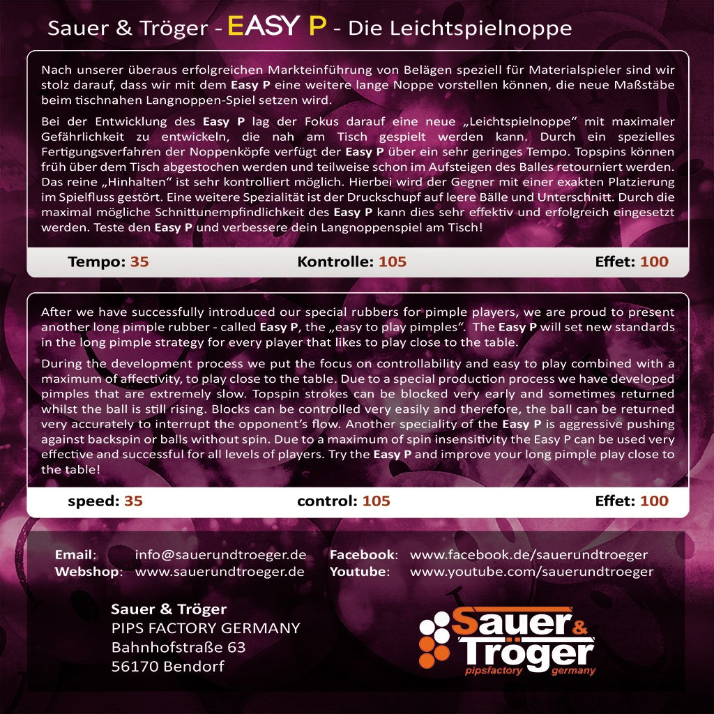 Easy P - Lange Noppe