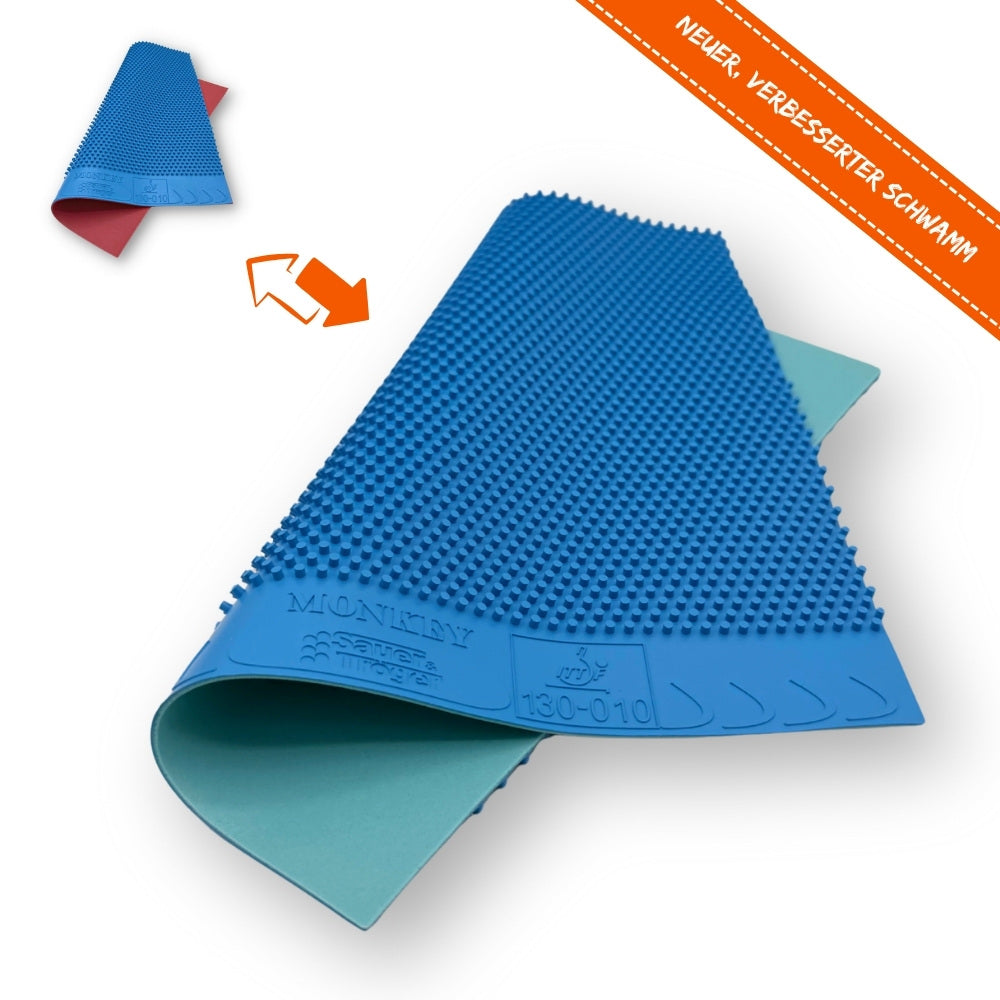 Sauer & Tröger™ MONKEY | Table tennis Long pimple – Sauer