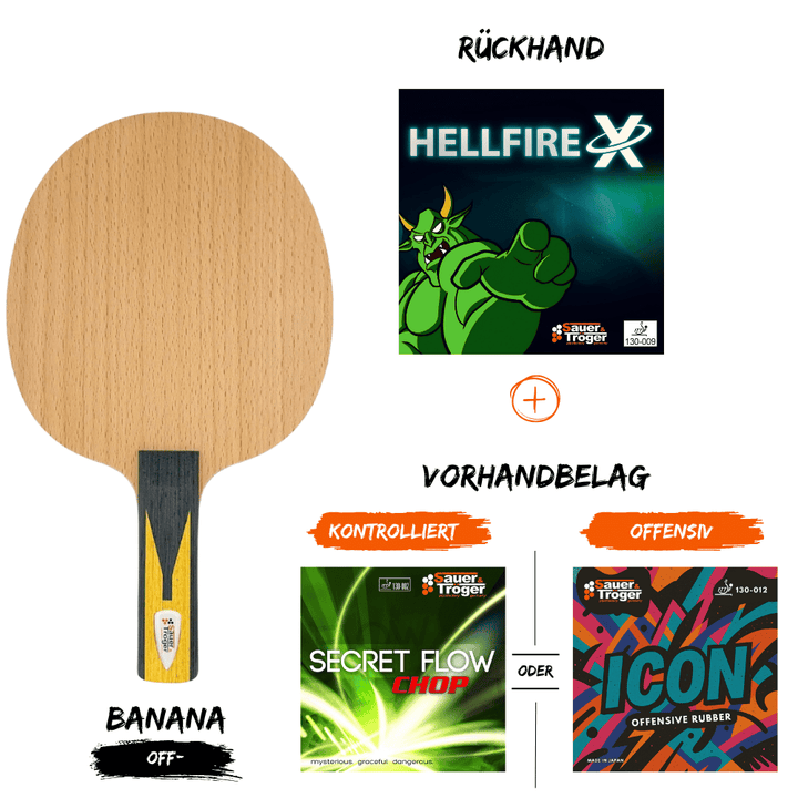 Long Pimples Bundle "Dangerous Allrounder"