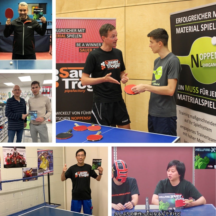 Sauer & Tröger™ MONKEY | Table tennis Long pimple – Sauer & Tröger™