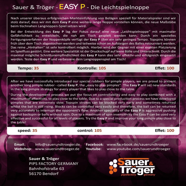 Easy P - Lange Noppe